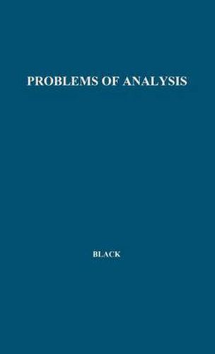 Cover image for Problems of Analysis: Philosophical Essays