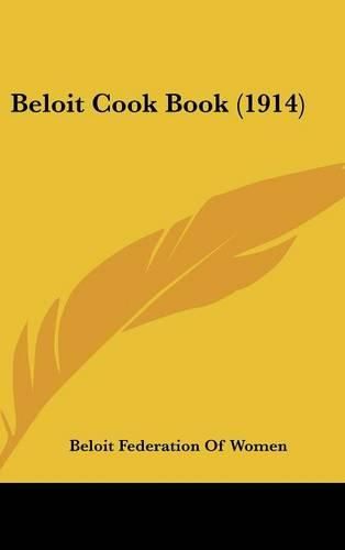 Cover image for Beloit Cook Book (1914)