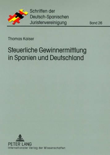Cover image for Steuerliche Gewinnermittlung in Spanien Und Deutschland