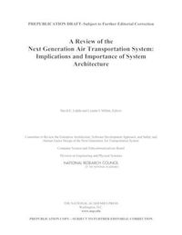 Cover image for A Review of the Next Generation Air Transportation System: Implications and Importance of System Architecture