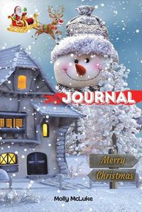 Cover image for Marry Christmas Journal: Amazing Christmas Journal Inspiring Prompts to Set Intentions, A Keepsake Journal of Family Christmas Memories, Gift Journal!