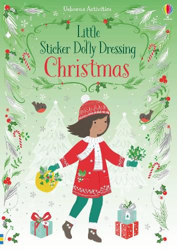 Cover image for Little Sticker Dolly Dressing Christmas