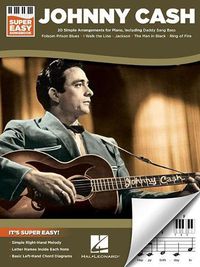 Cover image for Johnny Cash - Super Easy Songbook