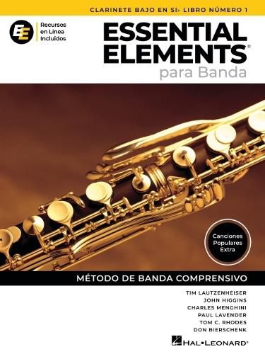 Cover image for Essential Elements Para Banda - Clarinete Bajo En Mib Libro Numero 1 - Recursos En Linea Incluidos