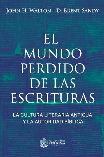 Cover image for El Mundo Perdido de las Escrituras