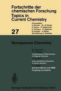 Cover image for Nonaqueous Chemistry