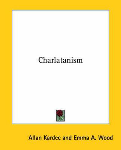 Cover image for Charlatanism