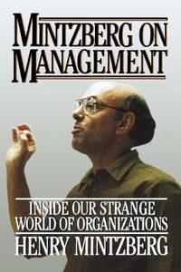 Cover image for Mintzberg on Management
