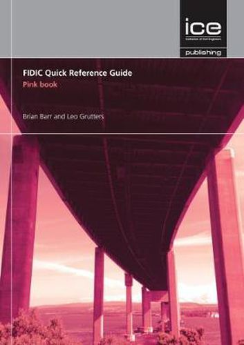 Cover image for FIDIC Quick Reference Guide: Pink Book