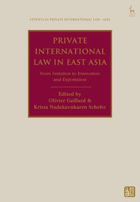 Cover image for Private International Law in East Asia