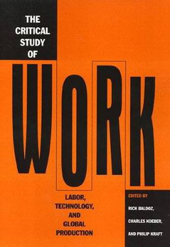 Cover image for Critical Study Of Work