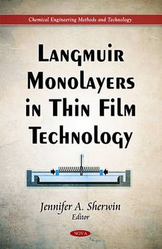 Cover image for Langmuir Monolayers in Thin Film Technology