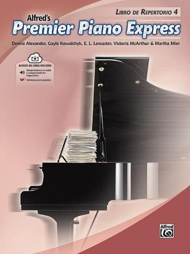 Cover image for Premier Piano Course Express Repertoire 4 Spanish