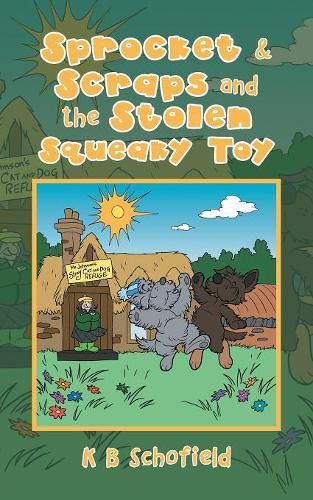 Cover image for Sprocket & Scraps and the Stolen Squeaky Toy