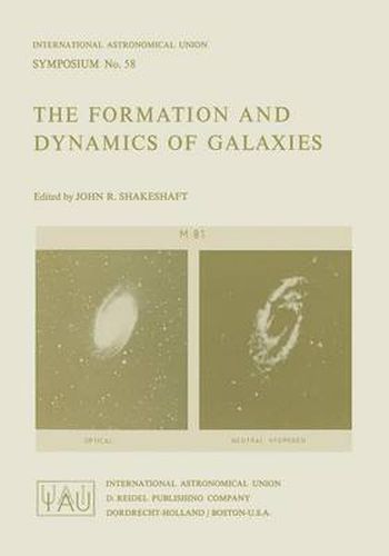 Cover image for The Formation and Dynamics of Galaxies