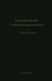 Cover image for Schnellaufende Verbrennungsmotoren