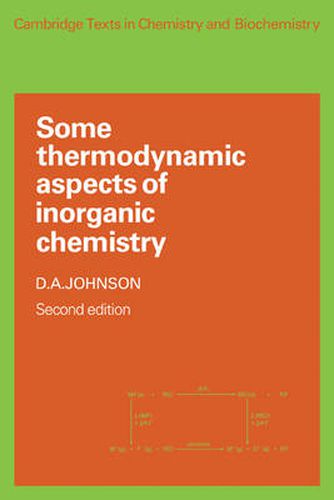 Cover image for Some Thermodynamic Aspects of Inorganic Chemistry