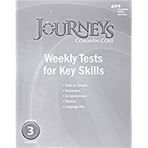 Cover image for Houghton Mifflin Harcourt Journeys: Common Core Weekly Assessments Grade 3