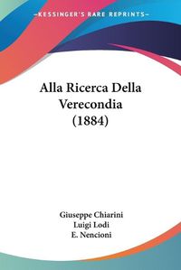 Cover image for Alla Ricerca Della Verecondia (1884)