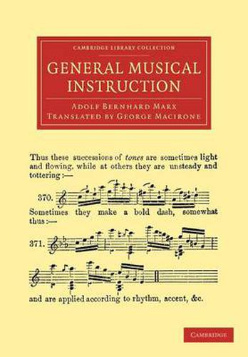 Cover image for General Musical Instruction