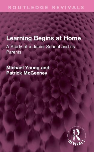 Cover image for Learning Begins at Home