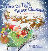 Cover image for 'Twas the Night Before Christmas: A Hidden Pictures Storybook