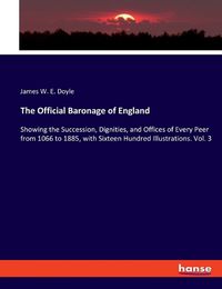 Cover image for The Official Baronage of England