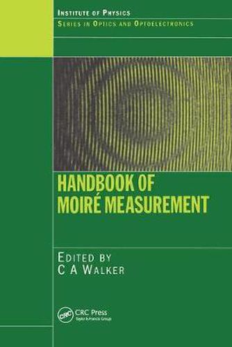 Cover image for Handbook of Moire Measurement