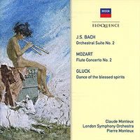 Cover image for Bach Gluck Mozart Music For Flute & Orchestra