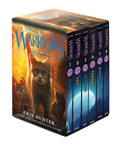 Cover image for Warriors: A Starless Clan Box Set: Volumes 1 to 6