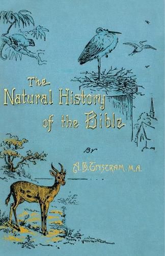 Cover image for The Natural History of the Bible: Being a Review of the Physical Geography, Geology, and Meteorology of the Holy Land; With a Description of Every Animal and Plant Mentioned in Holy Scripture.