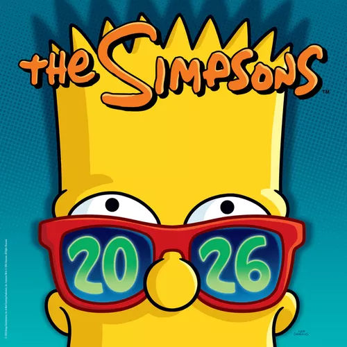 Cover image for THE SIMPSONS 2026 SQUARE CALENDAR