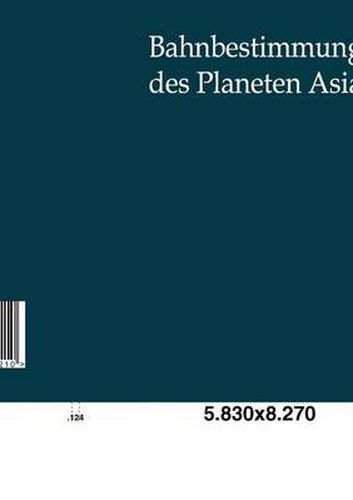 Cover image for Bahnbestimmung des Planeten Asia