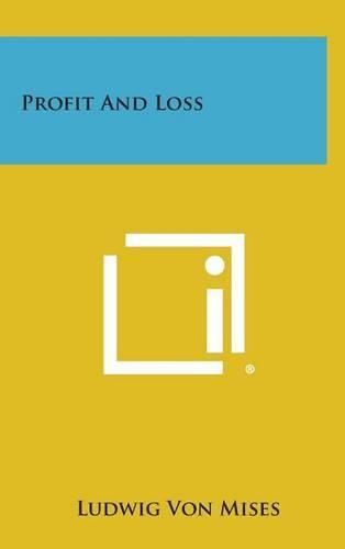 Cover image for Profit and Loss