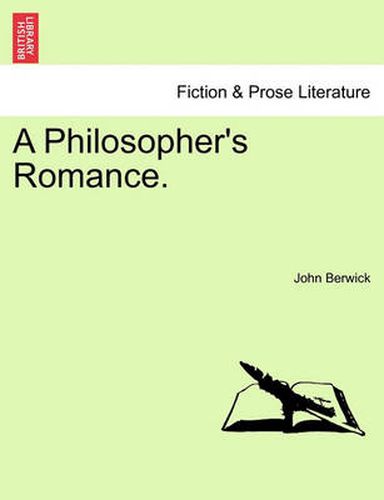 Cover image for A Philosopher's Romance.