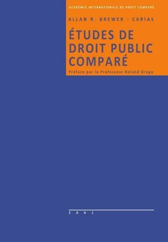 Cover image for Etudes de Droit Public Compare