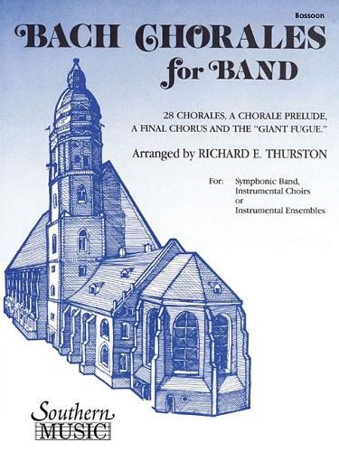 Cover image for Bach Chorales for Band: Bassoon