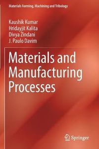 Cover image for Materials and Manufacturing Processes