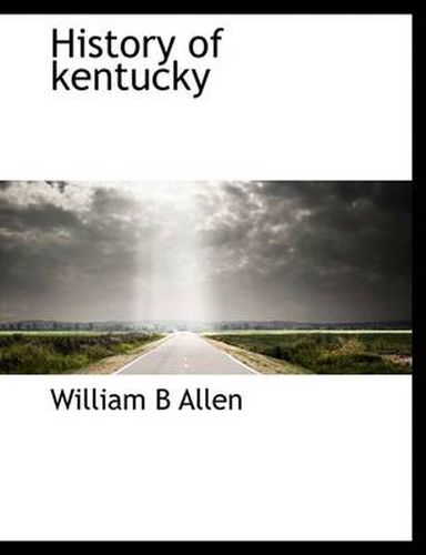 Cover image for History of Kentucky