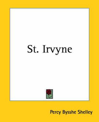 Cover image for St. Irvyne