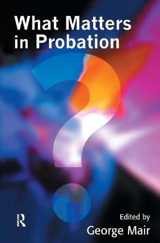 Cover image for What Matters in Probation