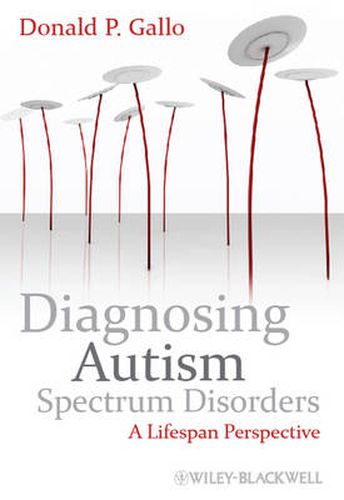 Cover image for Diagnosing Autism Spectrum Disorders - A Lifespan Perspective