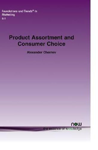 Cover image for Product Assortment and Consumer Choice: An Interdisciplinary Review