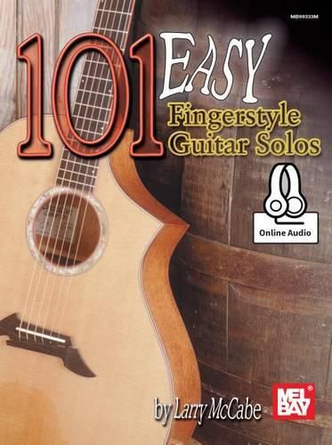 Cover image for 100 Easy Fingerstyle Guitar Solos