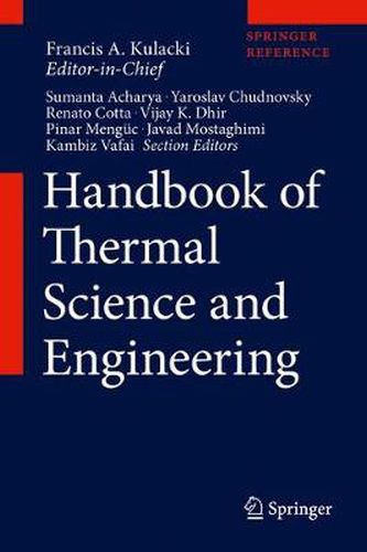 Cover image for Handbook of Thermal Science and Engineering