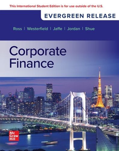 Cover image for Corporate Finance: 2025 Release ISE