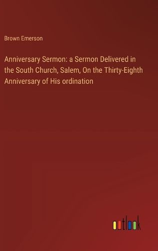 Anniversary Sermon