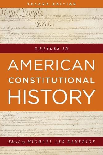 Cover image for Sources in American Constitutional History