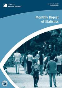 Cover image for Monthly Digest of Statistics Volume 750, June 2008