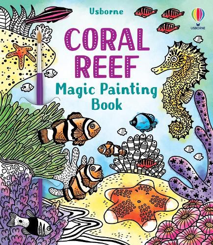 Cover image for Coral Reef Magic Painting Book